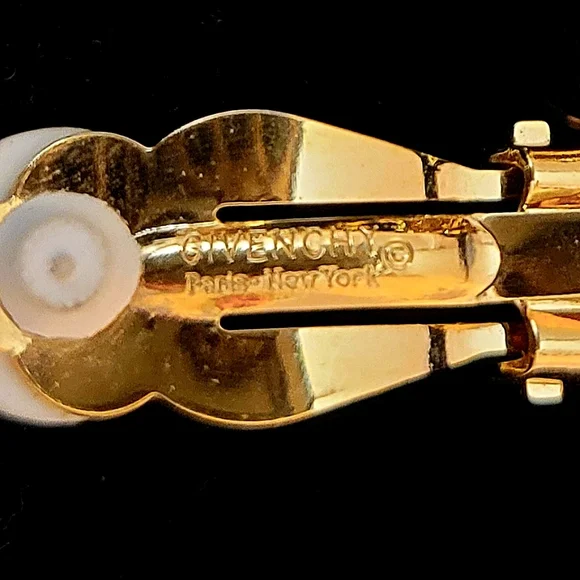 Givenchy Vintage Clip On Earrings - Picture 3 of 4